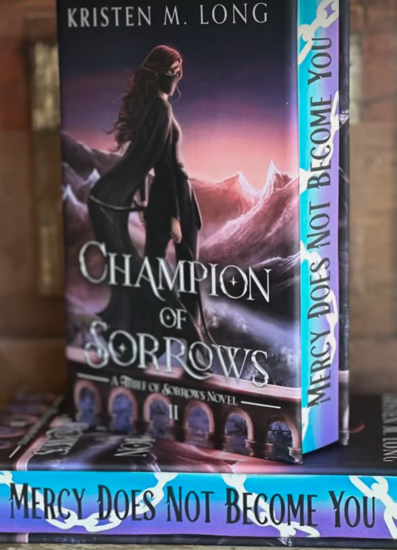 Special Edition-Champion of Sorrows Hardback-SIGNED