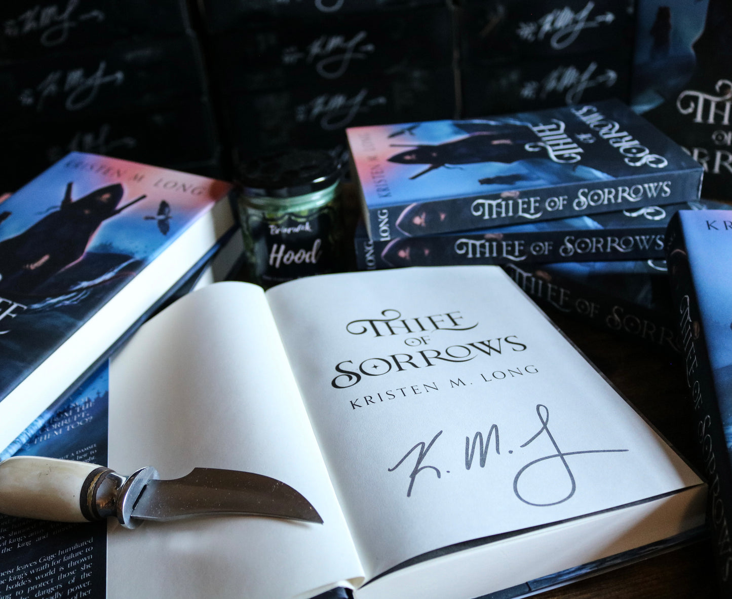 Thief of Sorrows Hardcover- SIGNED