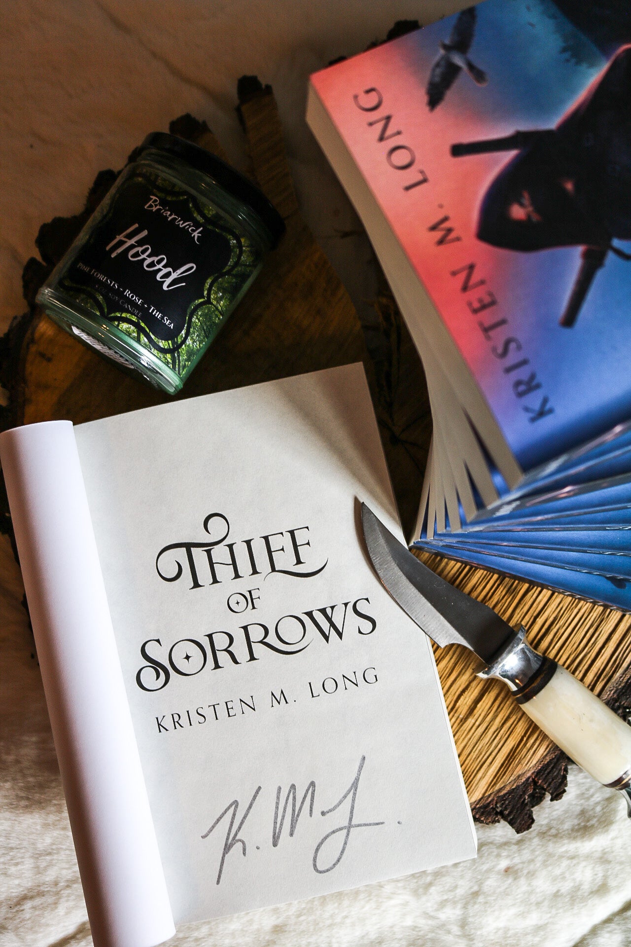 Thief of Sorrows Paperback- SIGNED